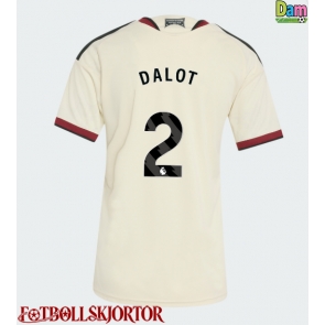 Manchester United Diogo Dalot #2 Tredjetröja Dam 2026-27 Kortärmad